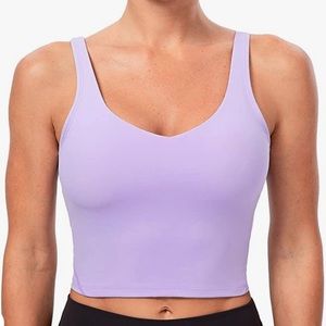 PURPLE ATHLETIC TANK
